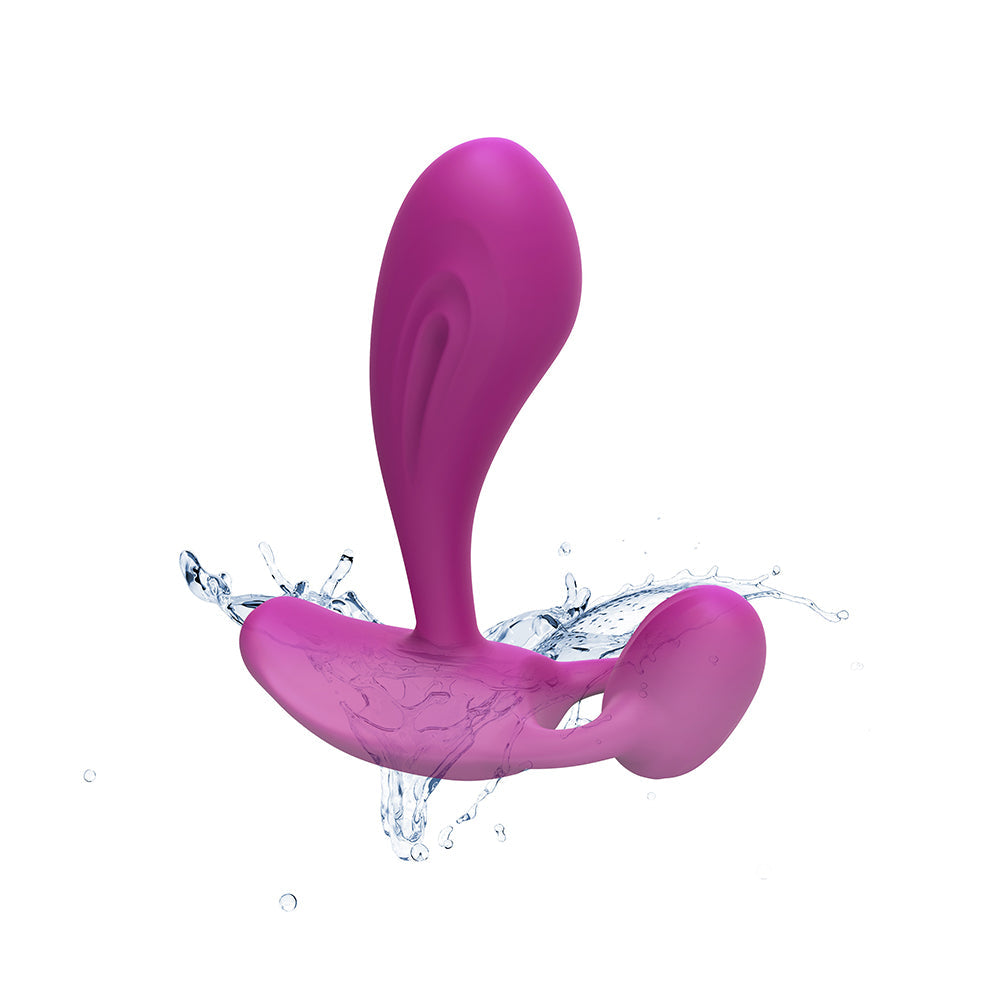 Lovely Planet Love to Love Witty Rechargeable Remote-Controlled Silicone P & G Vibrator 9