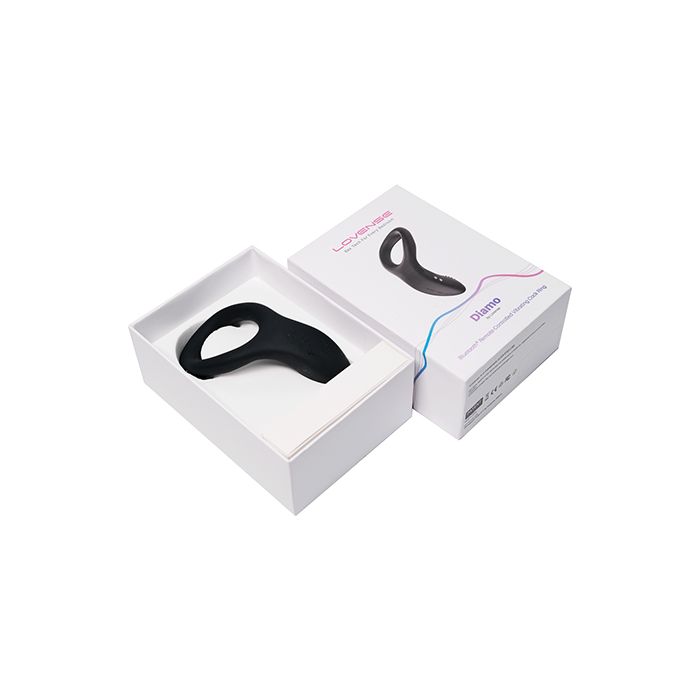 Lovense Diamo Cock Ring - Black 4