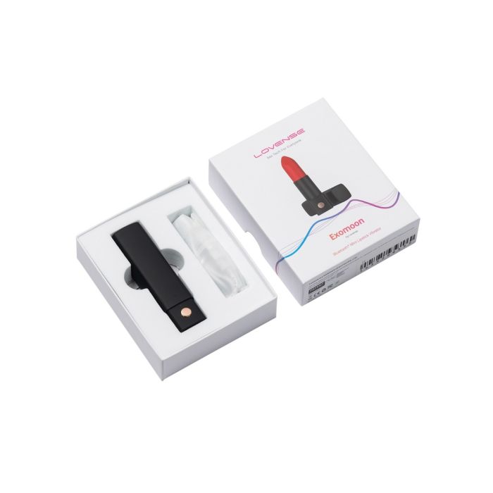 Lovense Exomoon Lipstick Vibe - Red 2