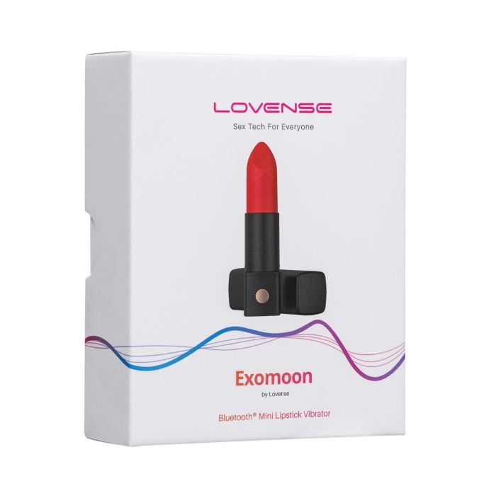 Lovense Exomoon Lipstick Vibe - Red 5