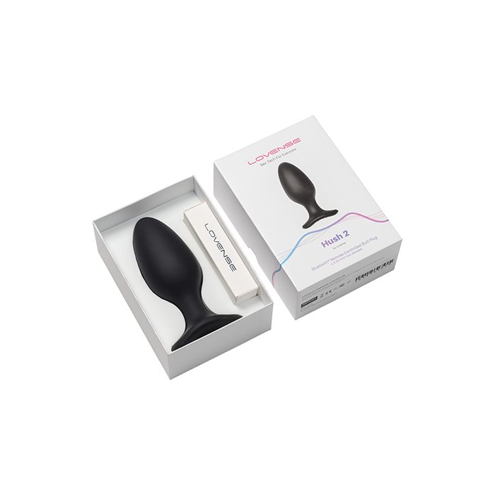 Lovense Hush 2 2.25" Butt Plug - Black 3