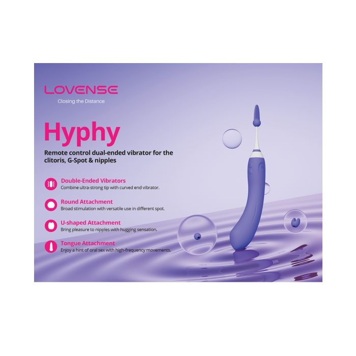 Lovense Hyphy Hi-Frequency Stimulator - Purple 6
