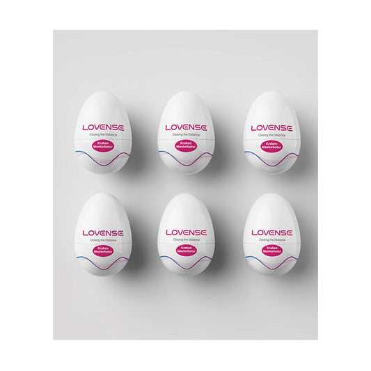 Lovense Kraken Egg 6-Pack - White 1