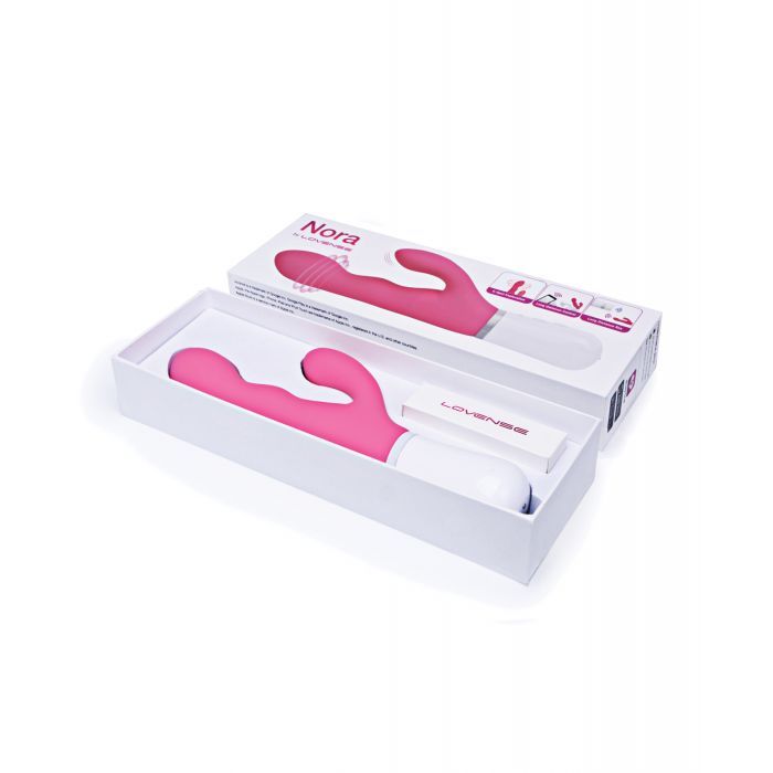 Lovense Nora Rotating Head Rabbit - Pink 3