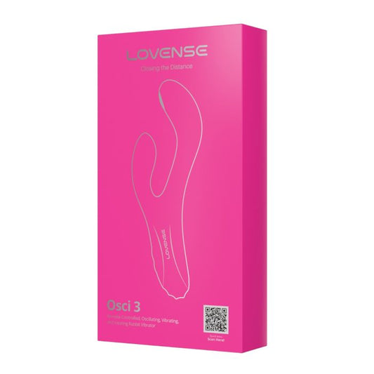 Lovense Osci 3 Oscillating G Spot Vibrator - Pink