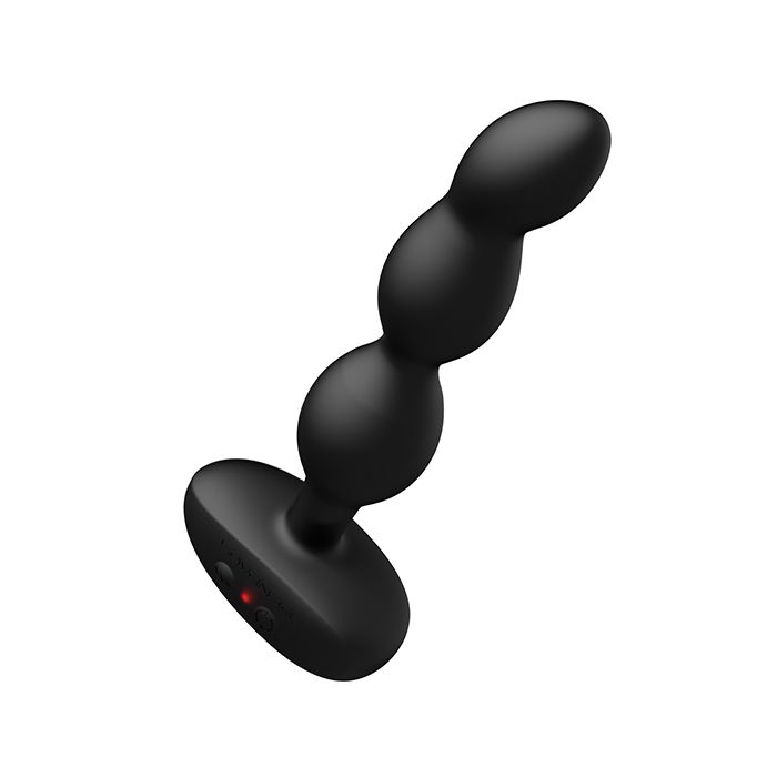 Lovense Ridge Bumpy Anal Plug - Black 2