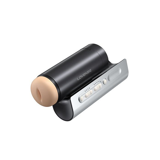 Lovense Solace Pro Thrusting Masturbator - Black 1