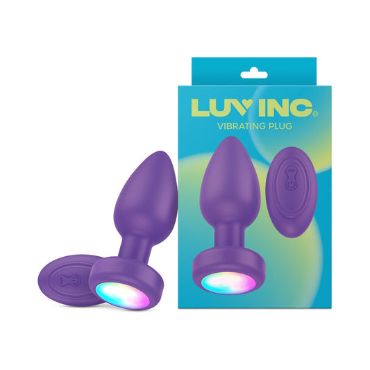 Luv Inc Pr17: Vibrating Plug with Remote 1