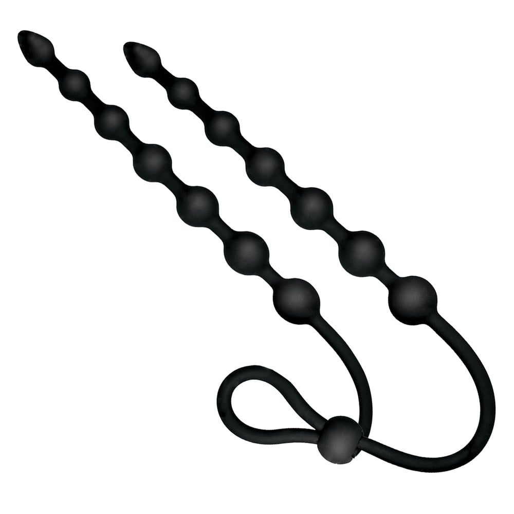 Nasstoys Ass-Sation Dual Silicone Anal Beads Black3