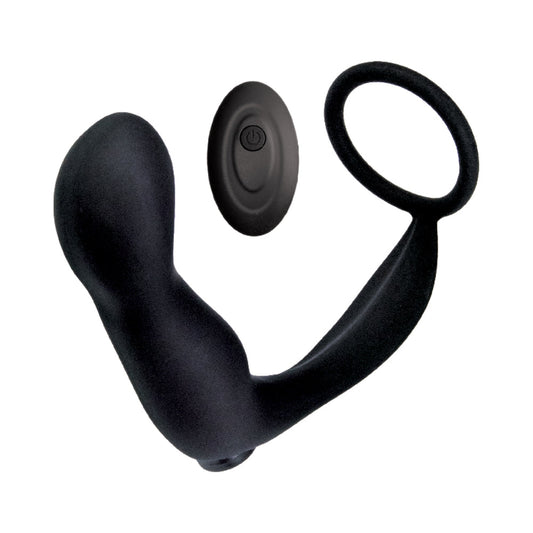 Nasstoys Ass-Sation Remote Contoured Anal Plug Black1