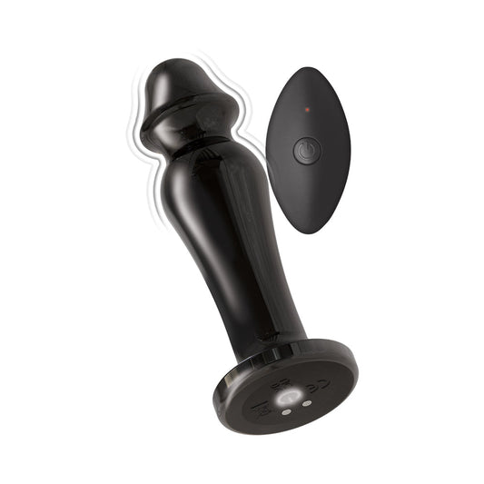 Nasstoys Ass-Sation Remote Vibrating Metal Anal Lover Black1