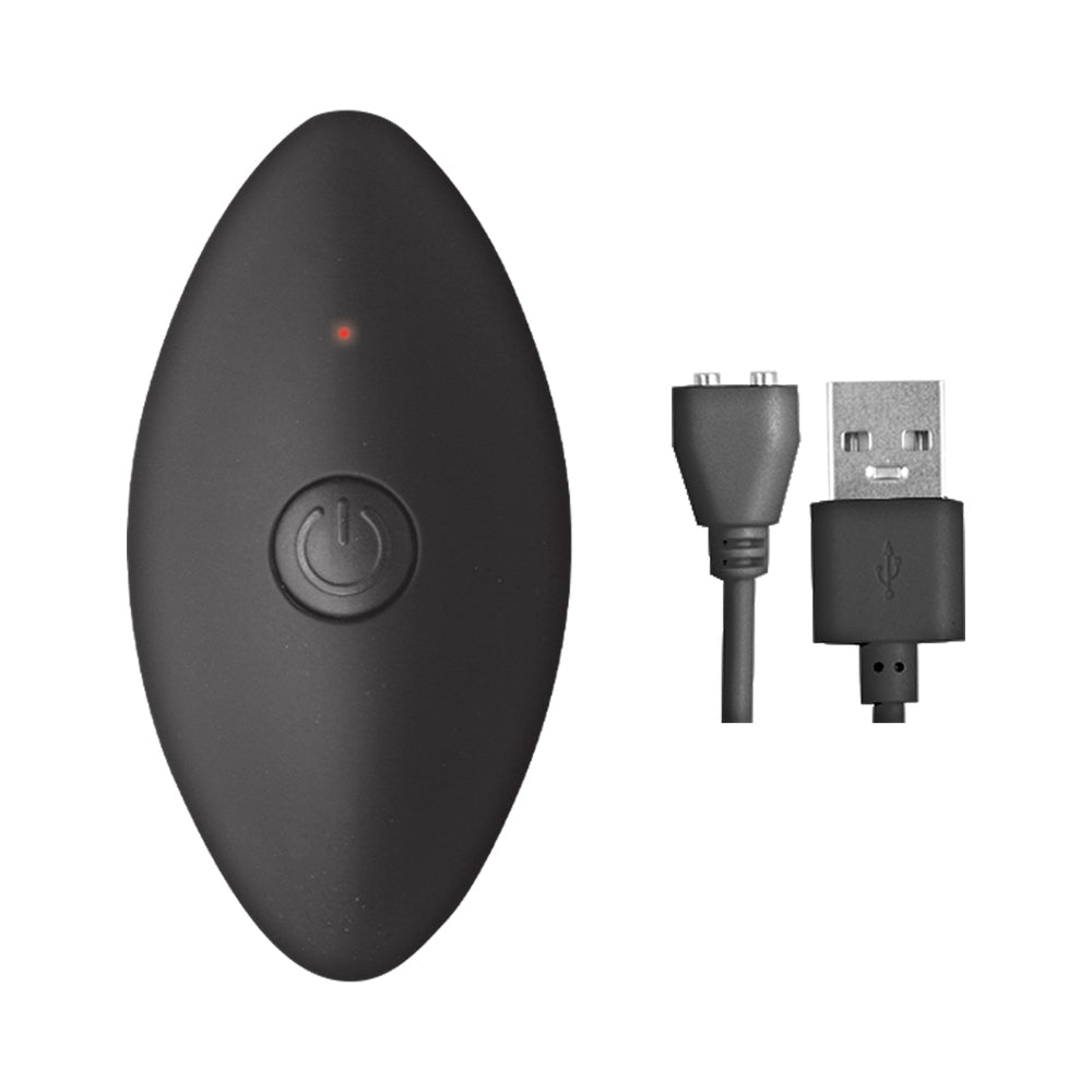 Nasstoys Ass-Sation Remote Vibrating Metal Anal Lover Black3