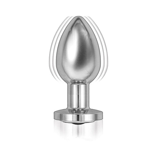 Nasstoys Ass-Sation Remote Vibrating Metal Plug Silver1