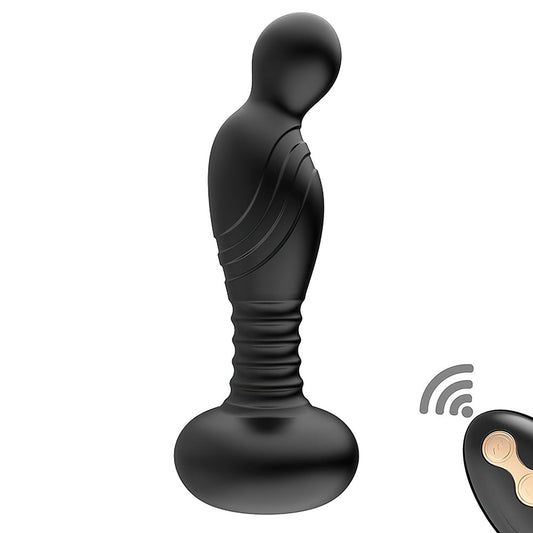 Nasstoys Ass-Sation Remote Vibrating P-Spot Plug Black1