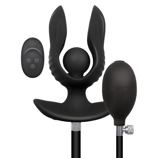 Nasstoys Atomic Vibrating Inflatable Plug Black1