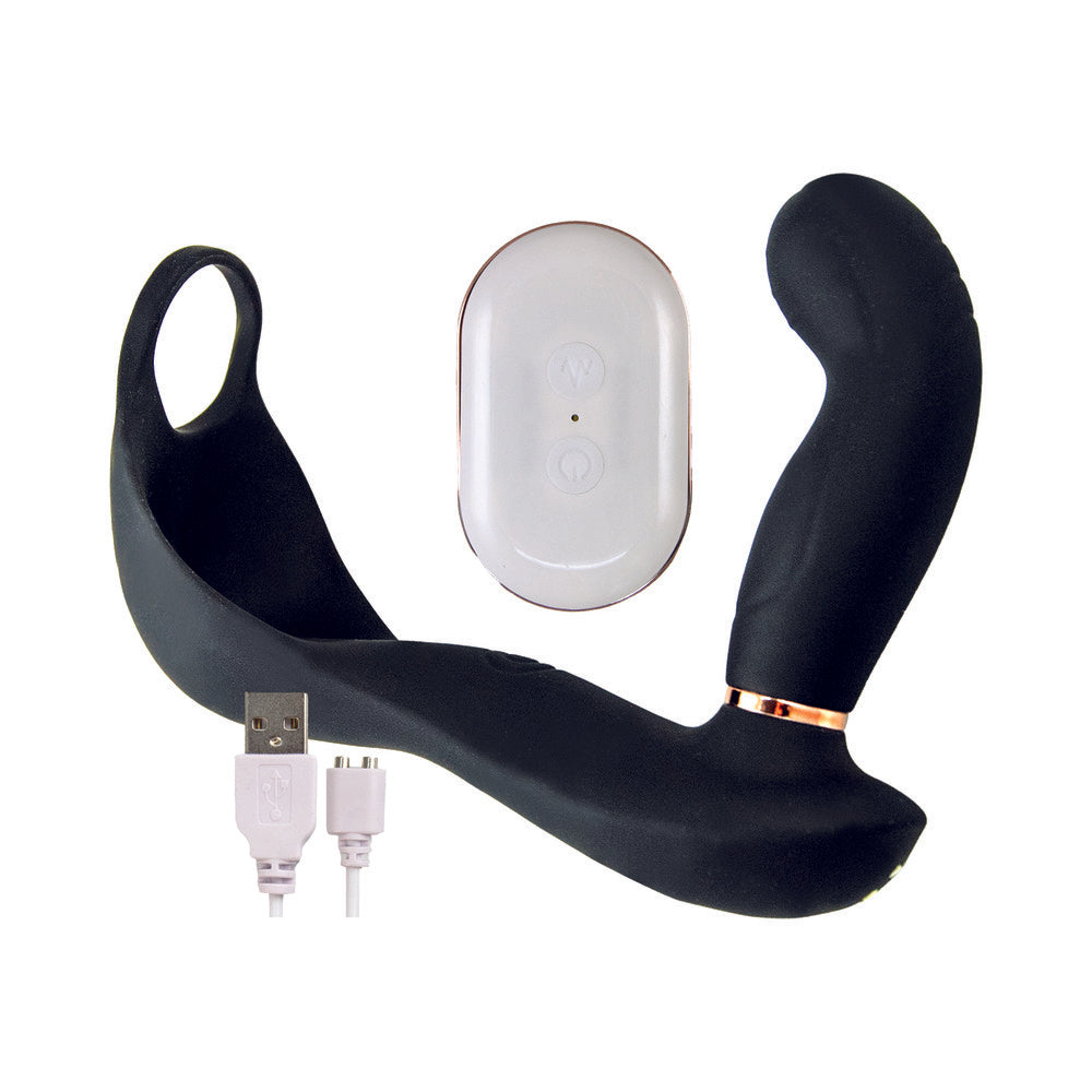 Nasstoys Butts Up P-Spot Massager Pro Silicone Black2