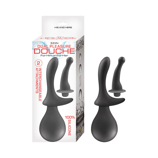 Nasstoys EZ-IN Dual Pleasure Douche Black