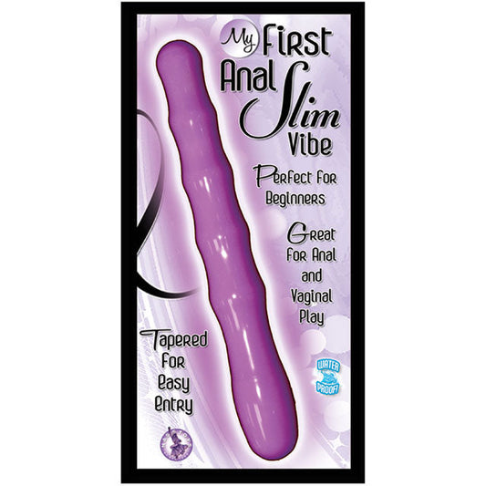 Nasstoys My First Anal Slim Vibe Waterproof 1