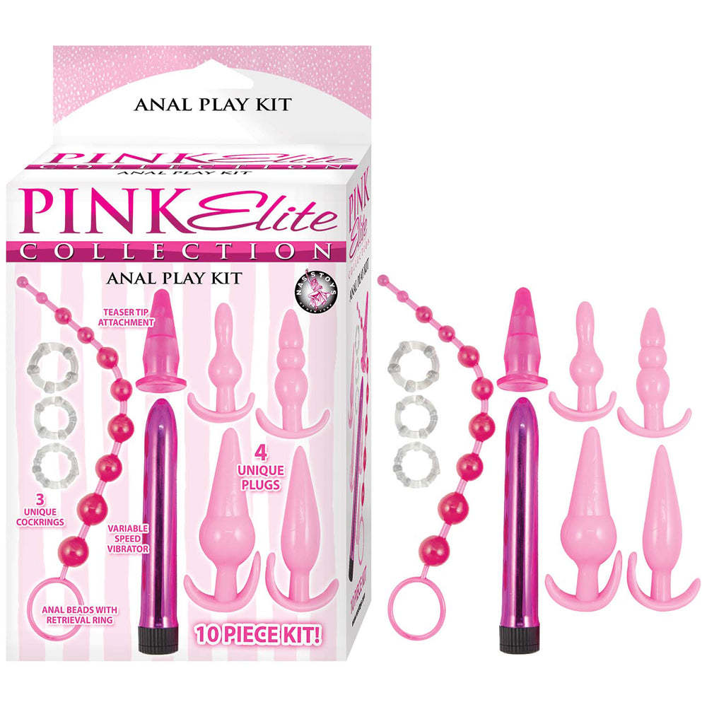 Nasstoys Pink Elite Collection Anal Play Kit Pink