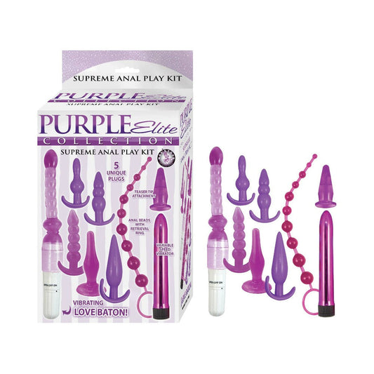 Nasstoys Purple Elite Collection Supreme Anal Play Kit Purple