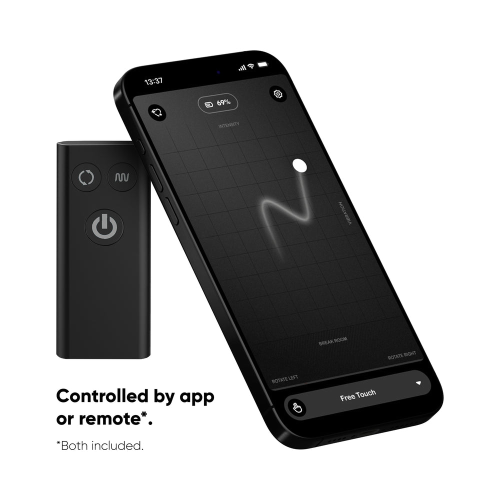 Nexus Revo Stealth App Enabled Rotating and Vibrating Remote Control Prostate Massager 7