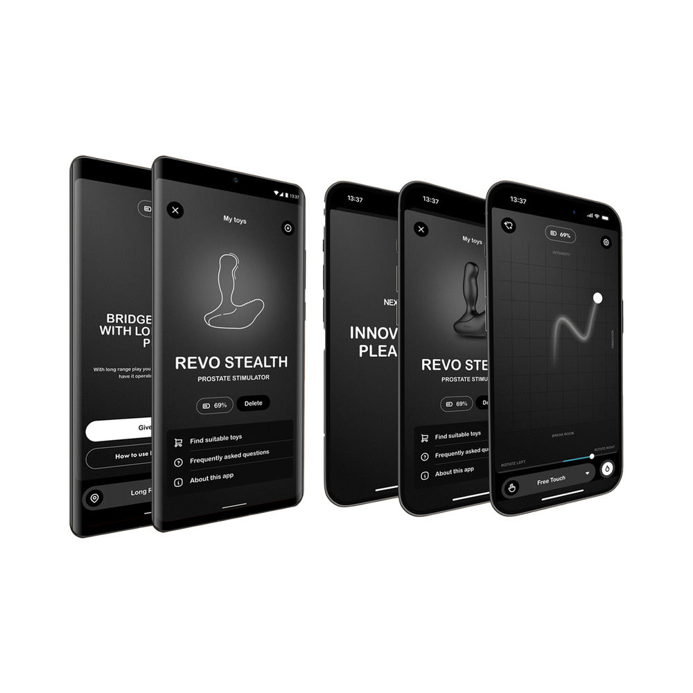 Nexus Revo Stealth App Enabled Rotating and Vibrating Remote Control Prostate Massager 8