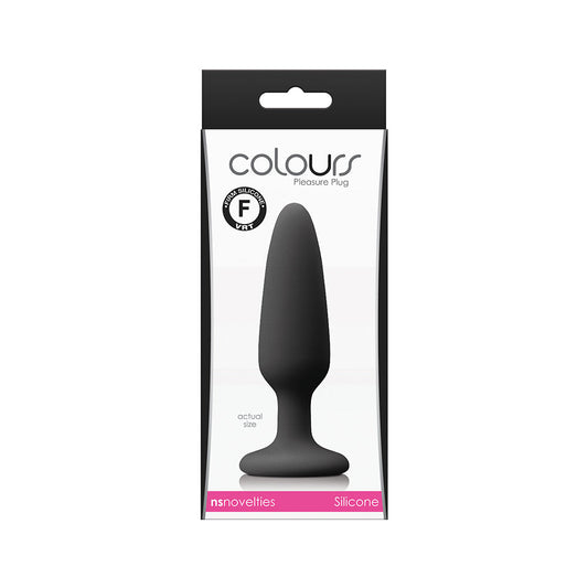 NS Novelties Colours Pleasure Plug Small Black