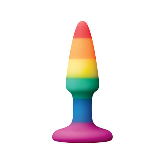 NS Novelties Colours Pride Edition Pleasure Plug Mini Rainbow1