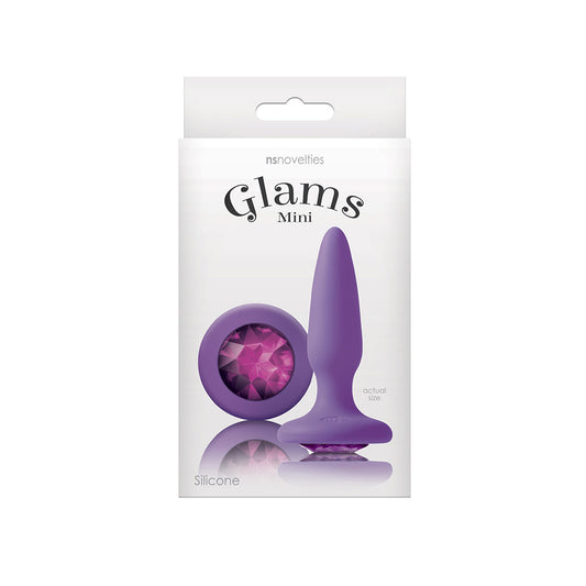 NS Novelties Glams Mini Anal Plug Gem1