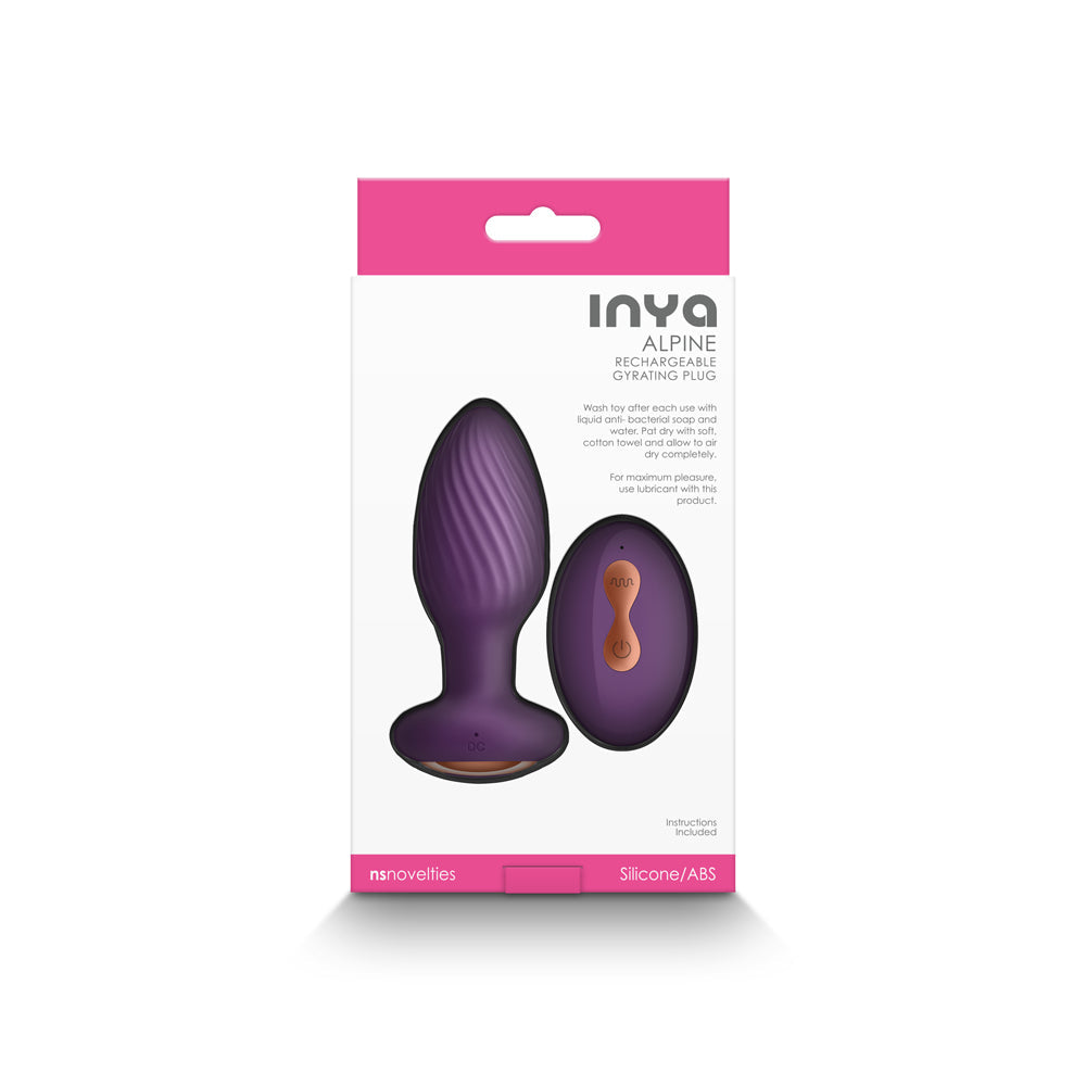 NS Novelties INYA Alpine Rechargeable Gyrating Plug 4