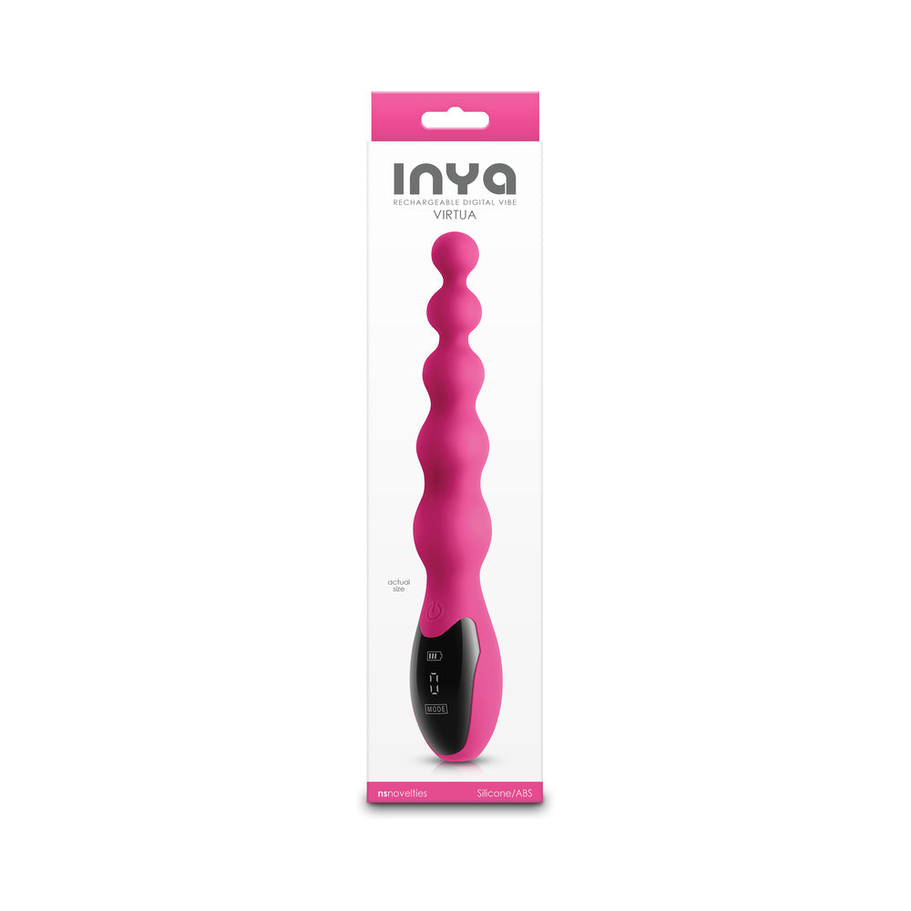 NS Novelties INYA Virtua Digital Vibe with Beads Pink