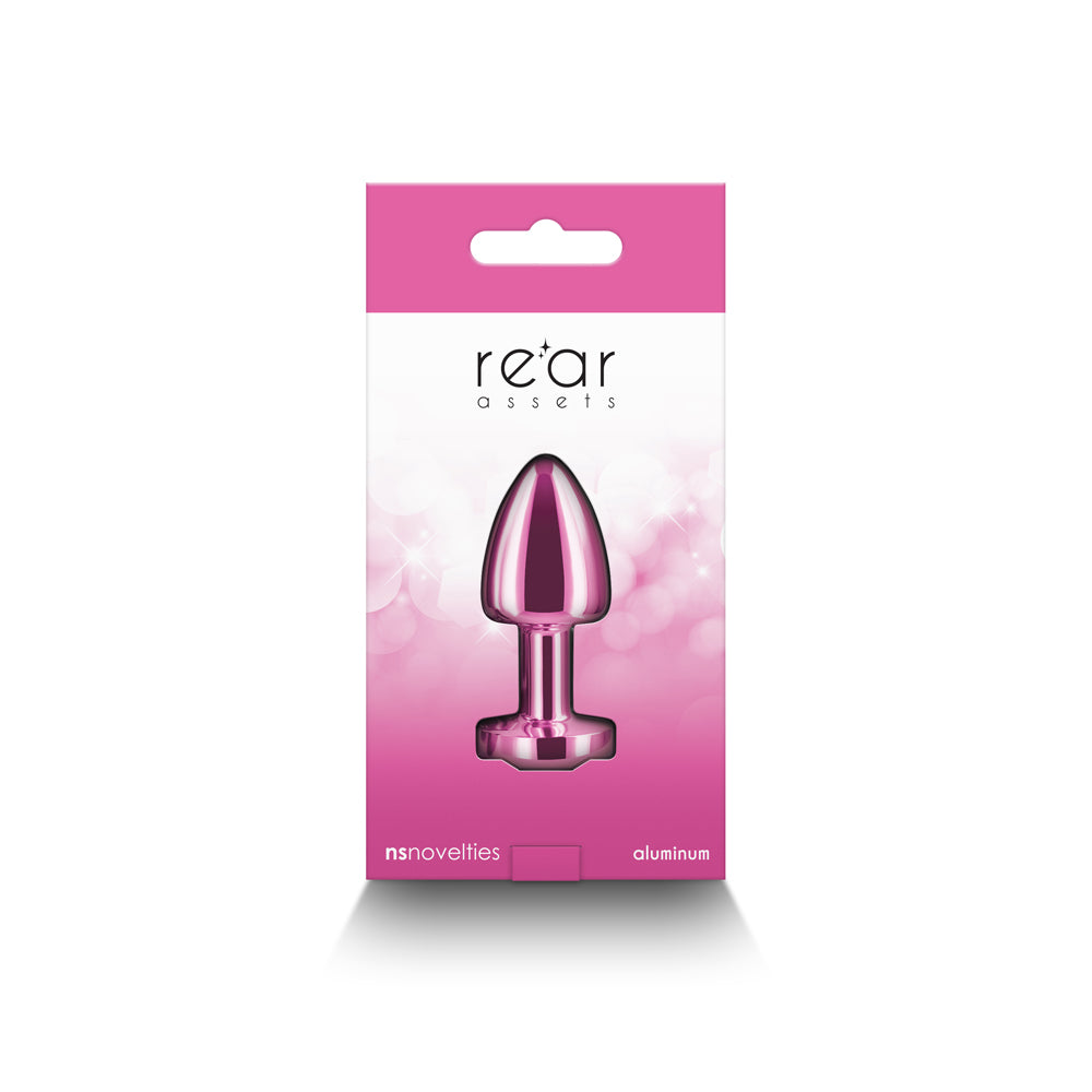 NS Novelties Rear Assets Petite Metal Anal Plug 14