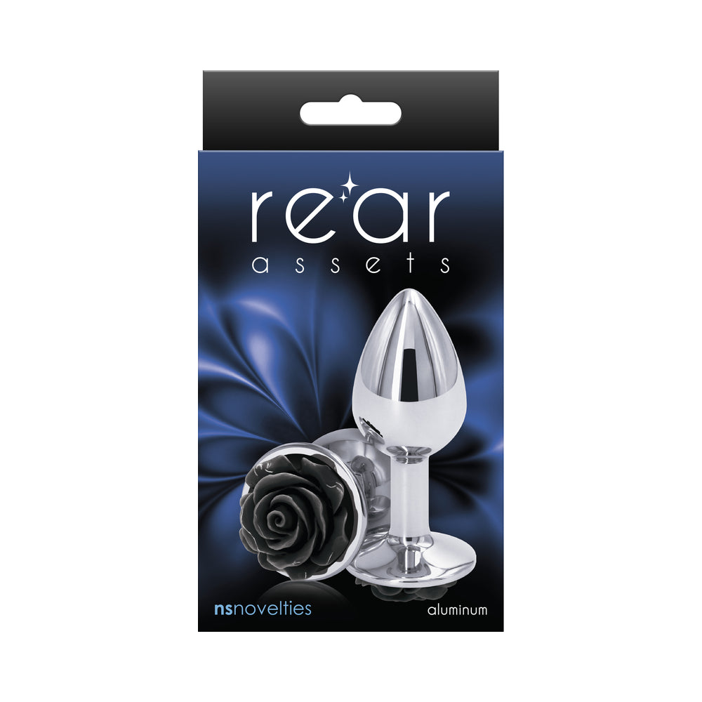 NS Novelties Rear Assets Rose Anal Plug Small
