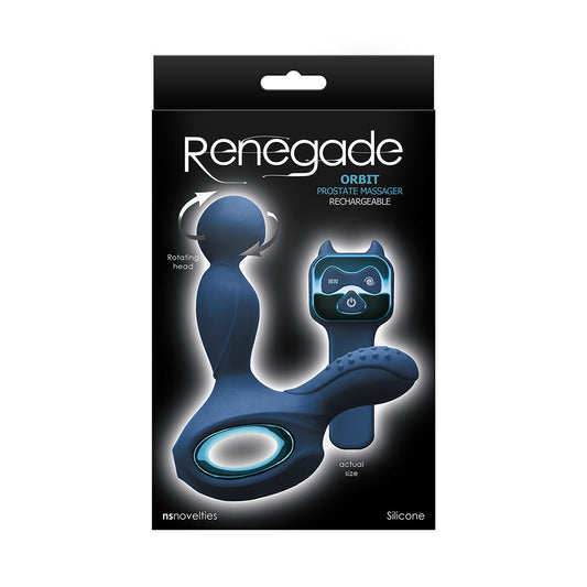 NS Novelties Renegade Orbit Prostate Massager Blue