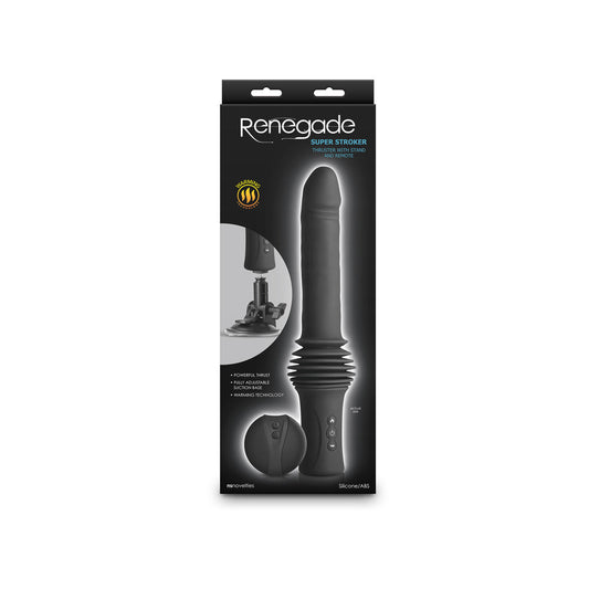 NS Novelties Renegade Super Stroker Black