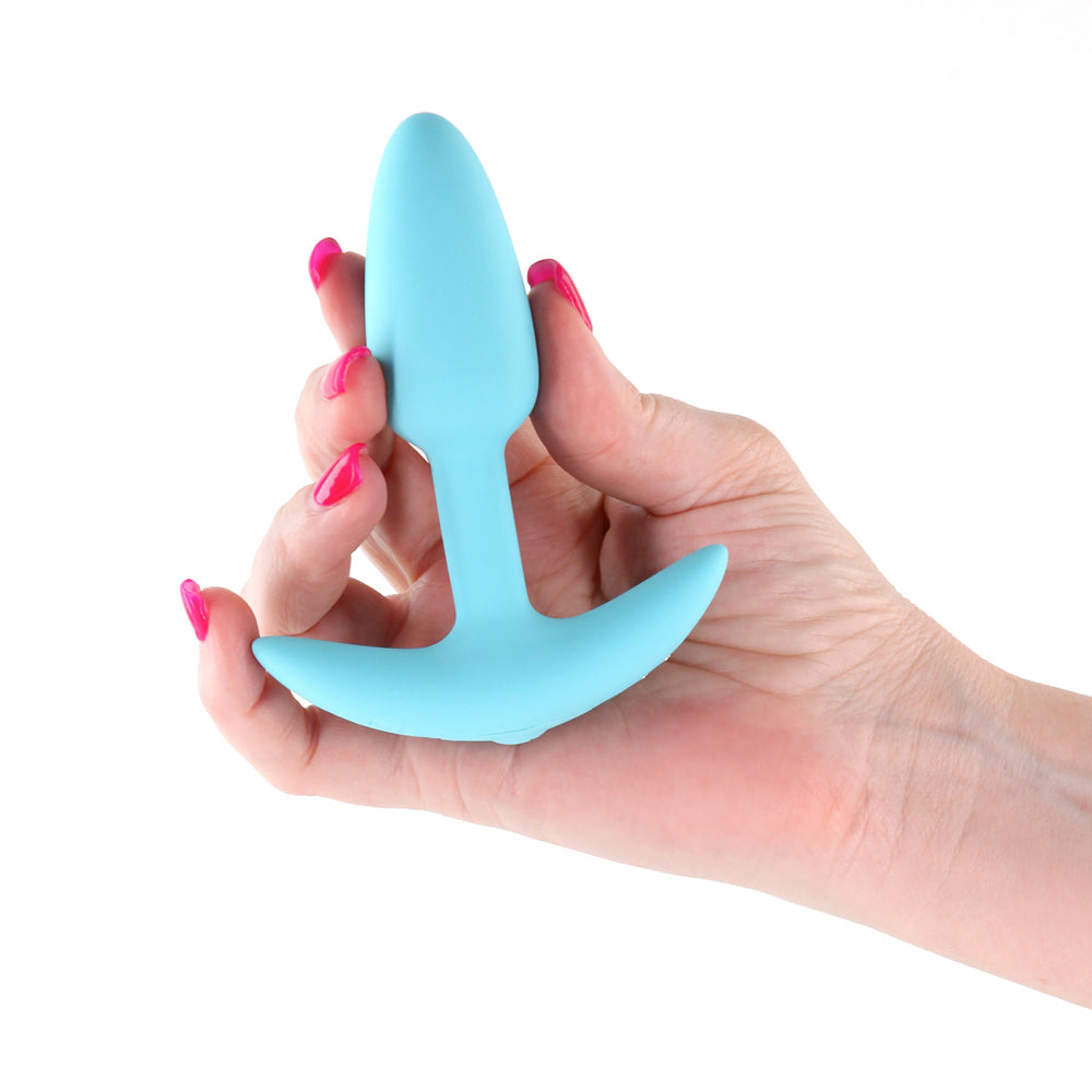 NS Novelties Techno Trance App-controlled Vibrating Plug with Remote Blue 2