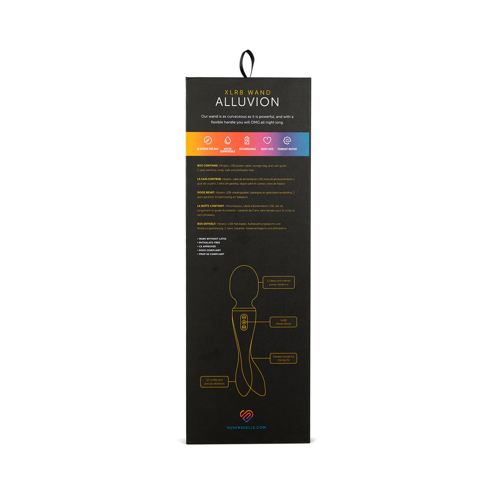 Nu Sensuelle Alluvion XLR8 Turbo Wand Purple 6