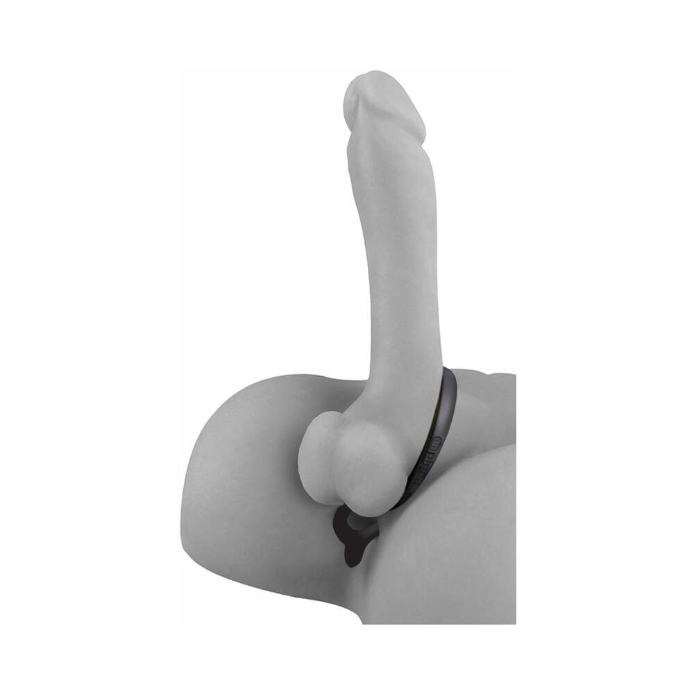 Pipedream Anal Fantasy Collection Silicone Ass-Gasm Cockring Anal Beads Black4