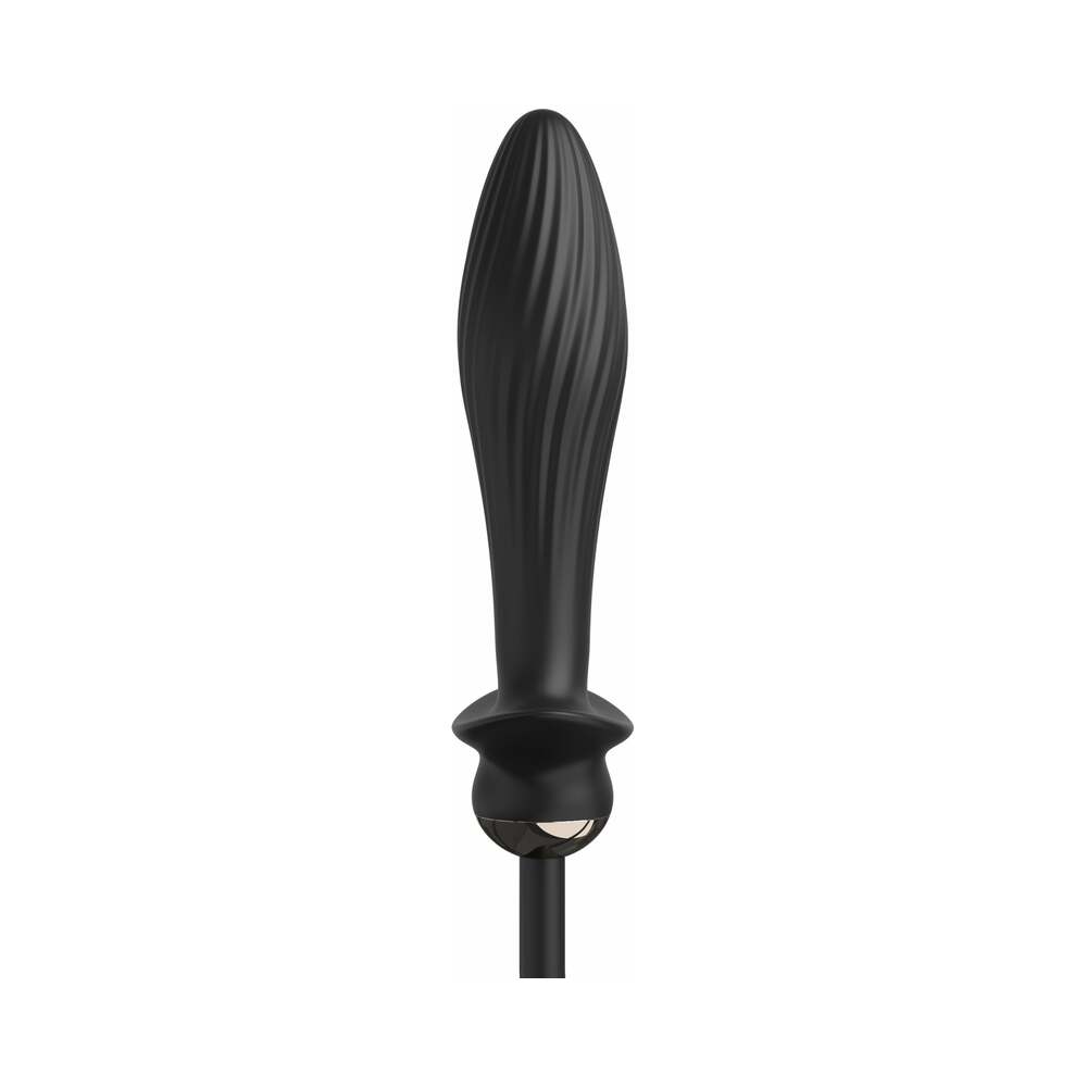 Pipedream Anal Fantasy Elite Collection Auto-Throb Inflatable Vibrating Plug Black4