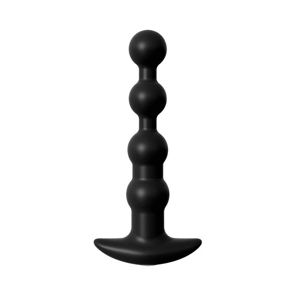 Pipedream Anal Fantasy Elite Rechargeable Anal Beads Silicone Plug Black1