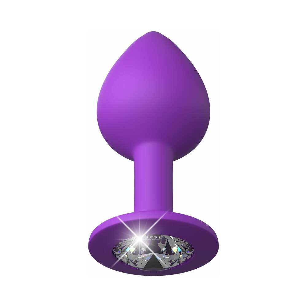 Pipedream Fantasy For Her Silicone Her Little Gem Medium Plug Purple2