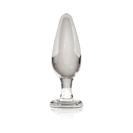 Pipedream Icicles No. 26 Glass Anal Plug 4.5 in. Clear 1