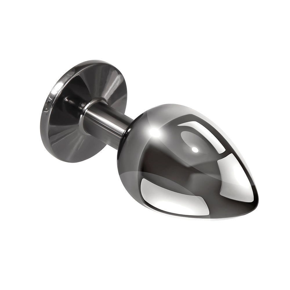 Playboy Pleasure 3 Ways 3-Piece Metal Anal Plug Set Hematite 6