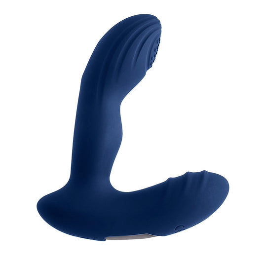 Playboy Pleasure Pleaser Warming Vibrating Prostate Massager Deep Ocean 1
