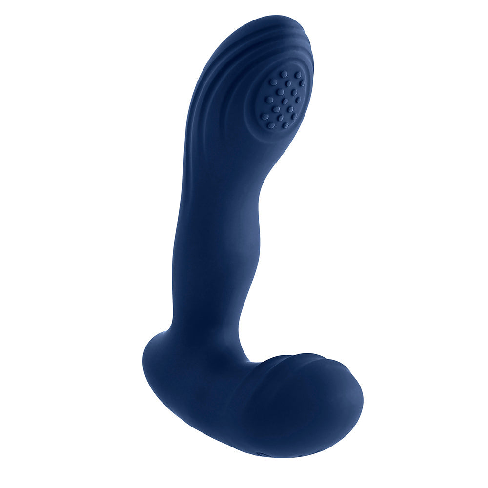 Playboy Pleasure Pleaser Warming Vibrating Prostate Massager Deep Ocean 2