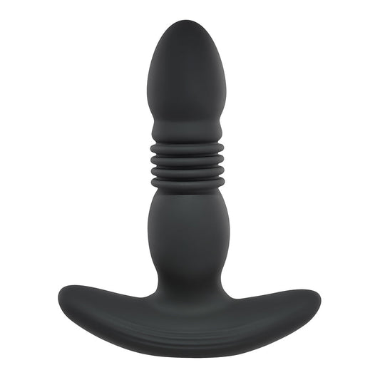Playboy Trust The Thrust Thrusting Vibrating Anal Plug Black 1