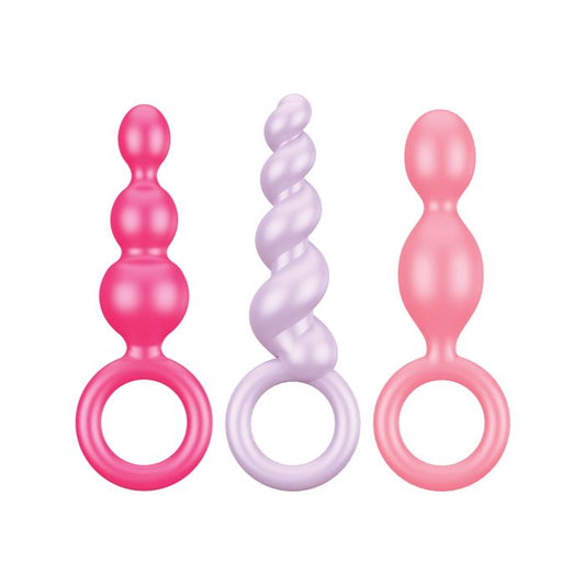 Satisfyer Booty Call Plugs - Asst. Colors 1
