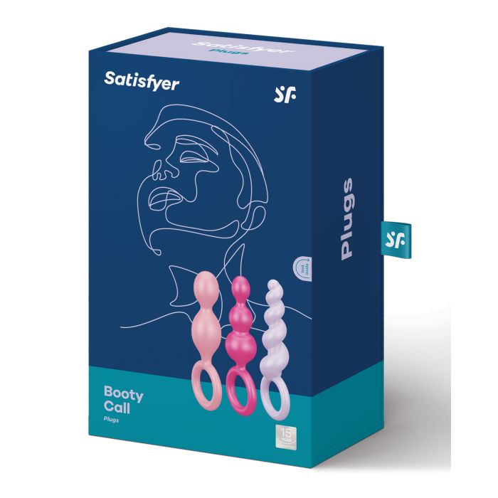 Satisfyer Booty Call Plugs - Asst. Colors 3