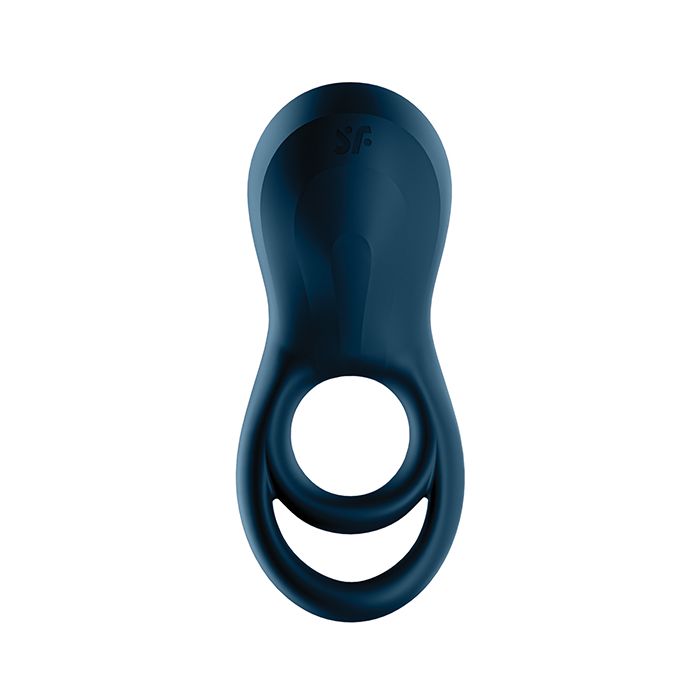 Satisfyer Epic Duo Ring Vibrator - Dark Blue 3