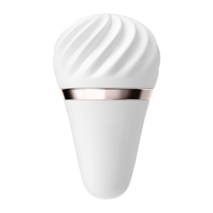 Satisfyer Little Wand - White/Gold 2